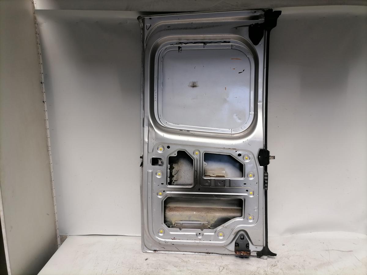 Renault Trafic 2 original Fl&uuml;gelt&uuml;r rechts Kastenwagen ohne Scheibe Silber Bj.2008